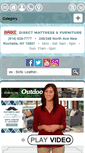 Mobile Screenshot of directmattressandfurniture.com